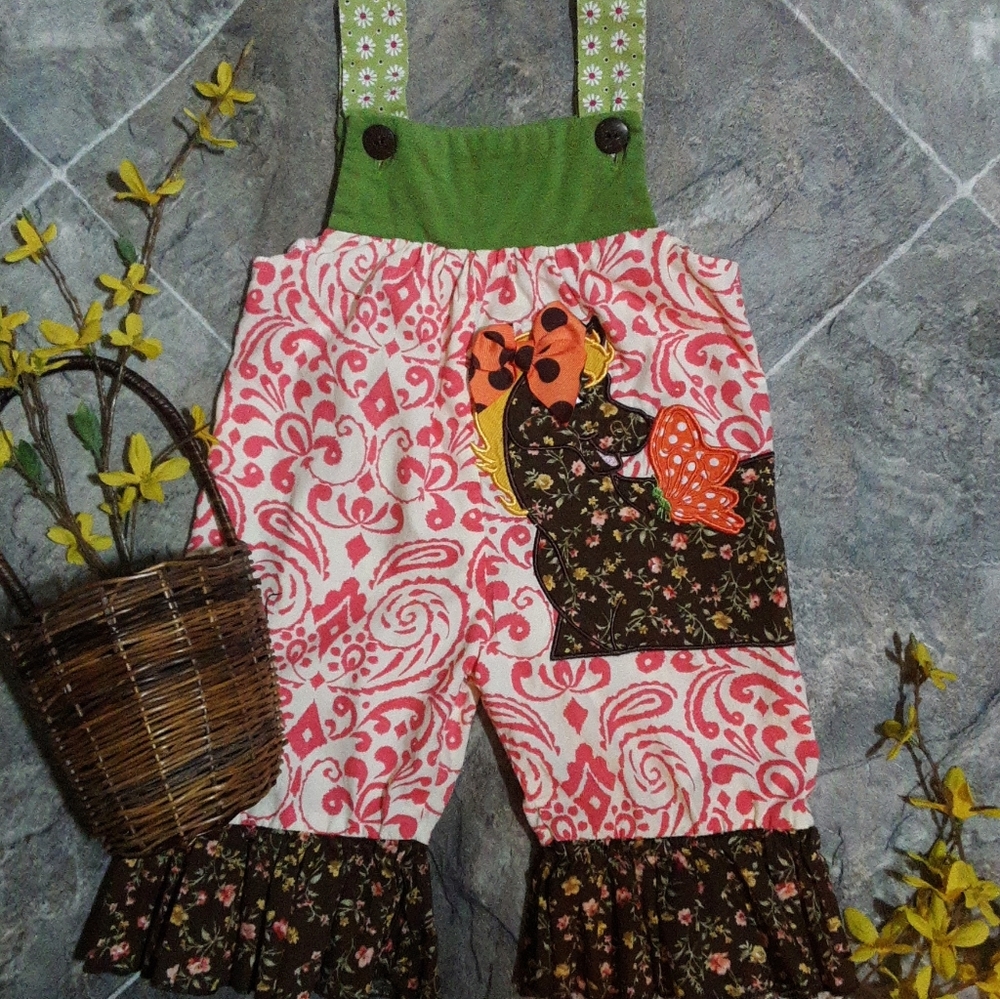 La Jenns Fall Romper 12 Months